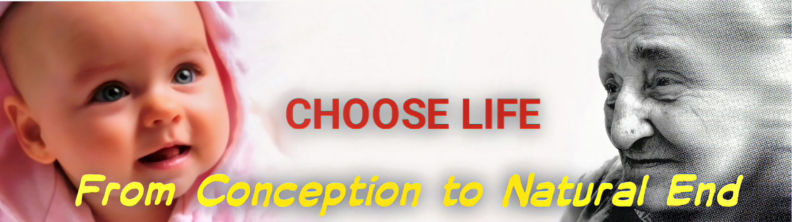 Choose Life - From Conception to its natural end